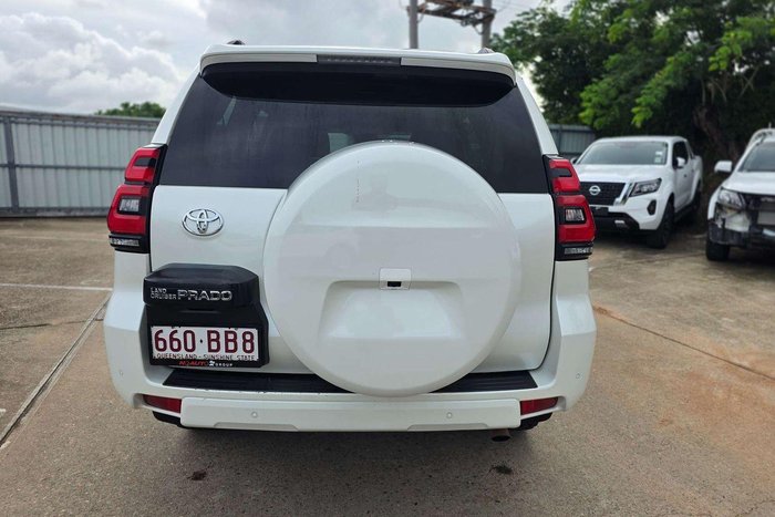 2020 Toyota Landcruiser Prado GXL GDJ150R 4X4 Dual Range White