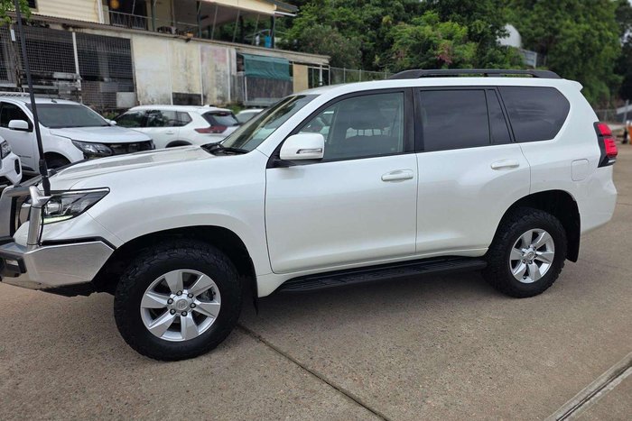 2020 Toyota Landcruiser Prado GXL GDJ150R 4X4 Dual Range White