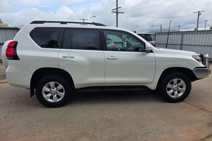 2020 Toyota Landcruiser Prado GXL GDJ150R 4X4 Dual Range White