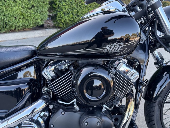 2018 Yamaha XVS650 V-STAR CUSTOM Black