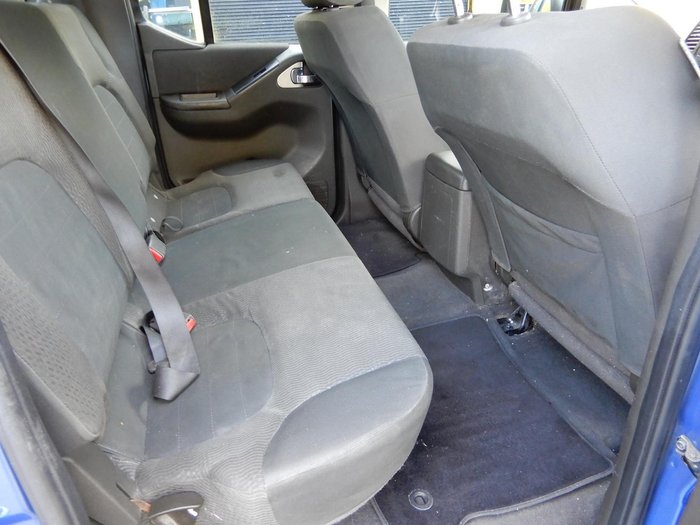 2013 Nissan Navara ST D40 Series 6 4x2 Blue