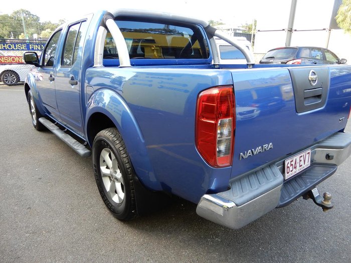 2013 Nissan Navara ST D40 Series 6 4x2 Blue