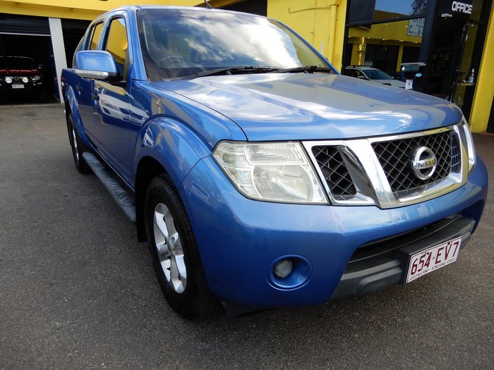 2013 Nissan Navara ST D40 Series 6 4x2 Blue