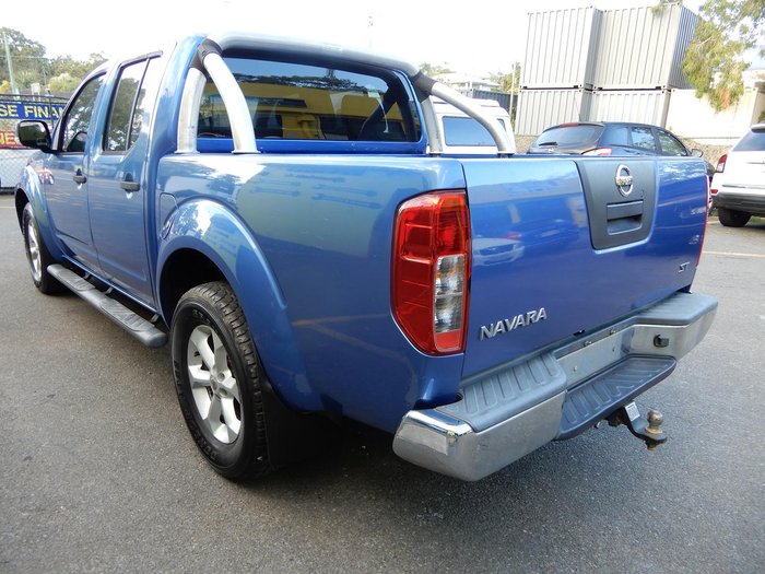 2013 Nissan Navara ST D40 Series 6 4x2 Blue