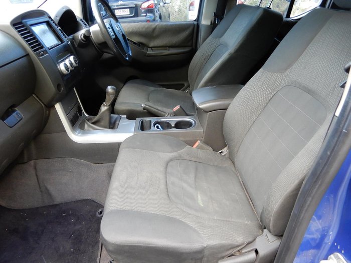 2013 Nissan Navara ST D40 Series 6 4x2 Blue