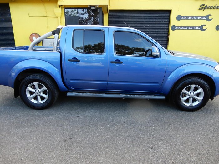 2013 Nissan Navara ST D40 Series 6 4x2 Blue