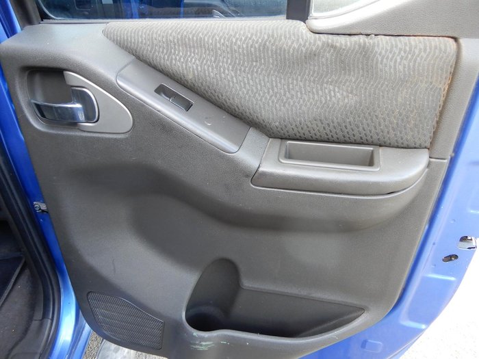 2013 Nissan Navara ST D40 Series 6 4x2 Blue