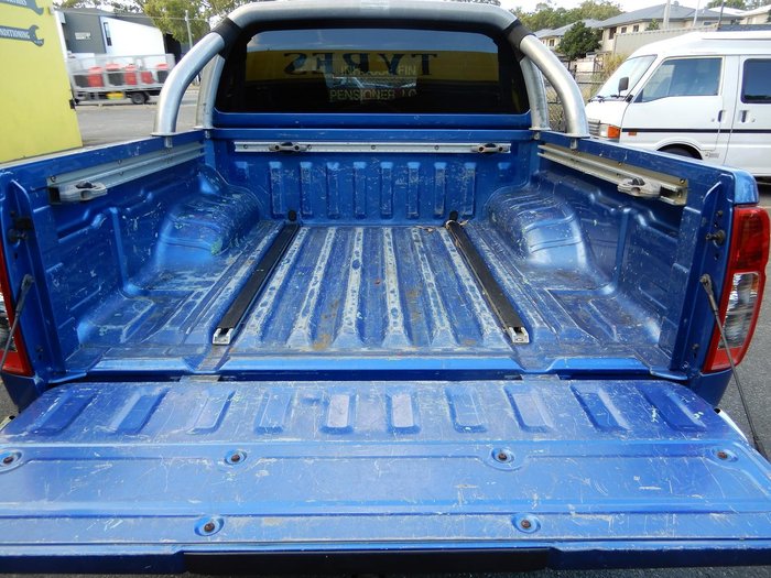 2013 Nissan Navara ST D40 Series 6 4x2 Blue