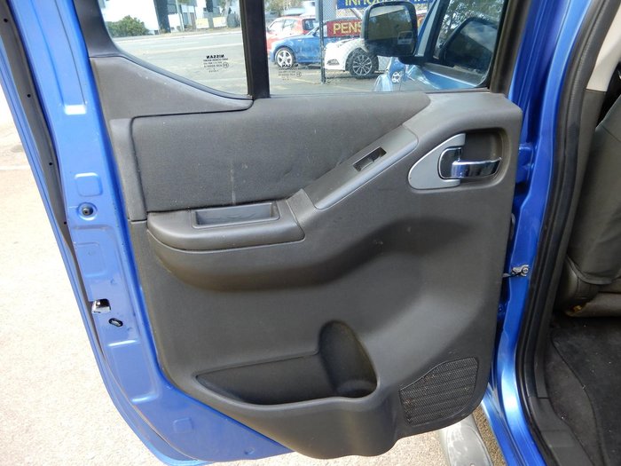 2013 Nissan Navara ST D40 Series 6 4x2 Blue