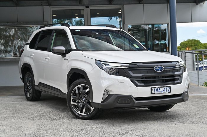 2025 Subaru Forester Hybrid S6 MY26 AWD Crystal White