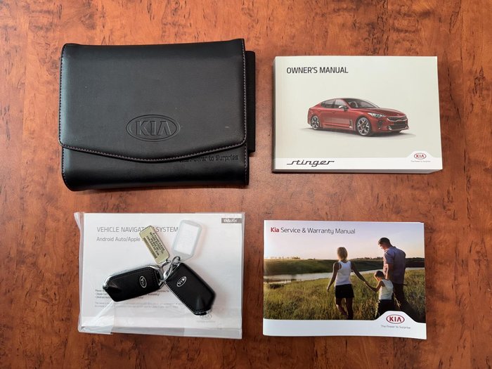 2018 Kia Stinger Rafa Signature Edition CK MY18 Deep Chroma Blue