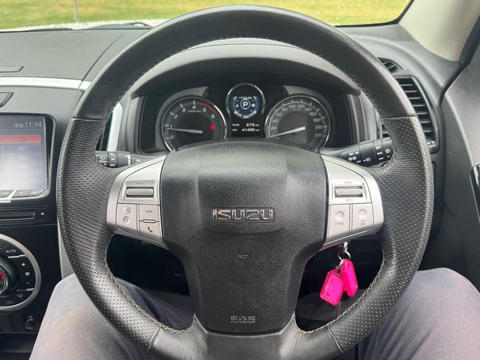 2021 Isuzu MU-X LS-U MY19 4X4 Dual Range Silky White