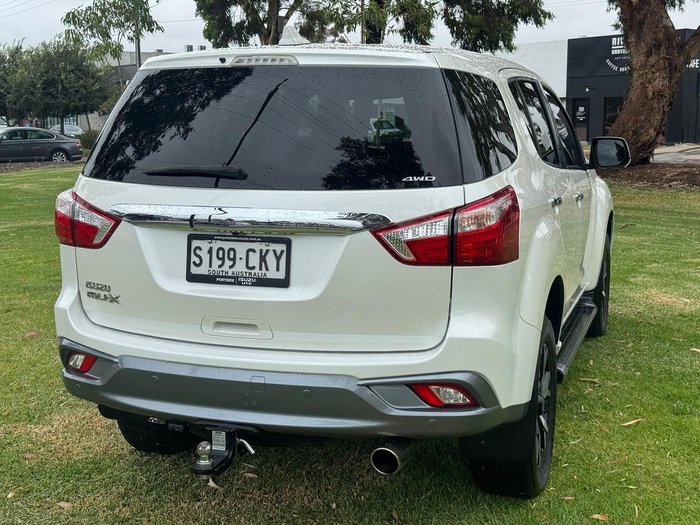 2021 Isuzu MU-X LS-U MY19 4X4 Dual Range Silky White