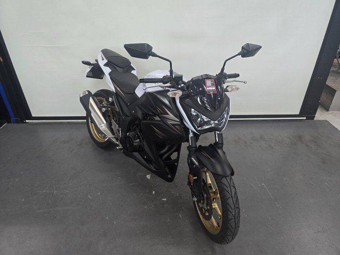 2016 Kawasaki Z300 ABS SE (LAMS) WHITE/GOLD SE