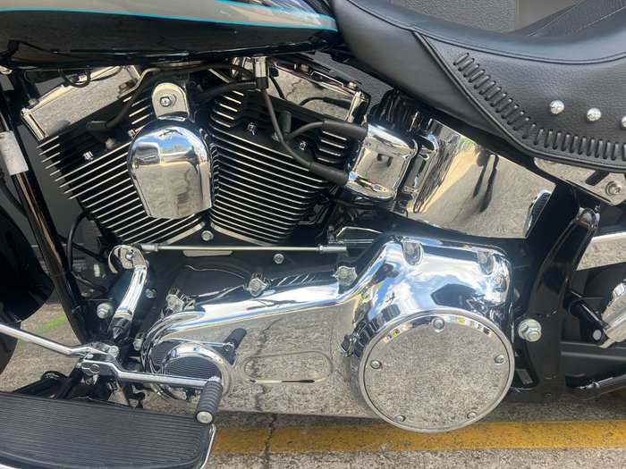 2010 HARLEY-DAVIDSON FLSTF FAT BOY BLACK