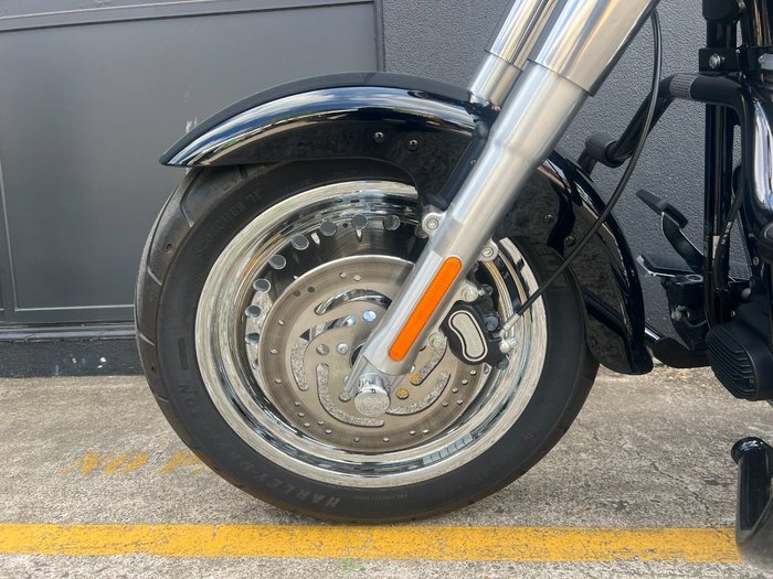 2010 HARLEY-DAVIDSON FLSTF FAT BOY BLACK