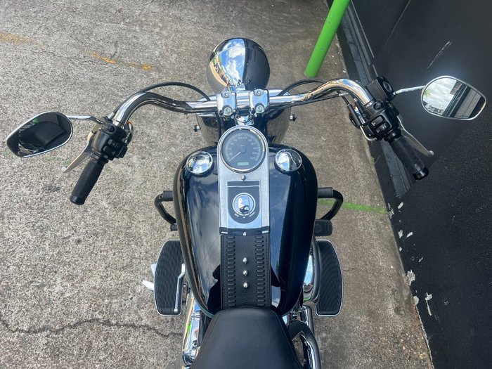 2010 HARLEY-DAVIDSON FLSTF FAT BOY BLACK