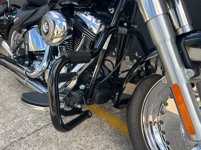 2010 HARLEY-DAVIDSON FLSTF FAT BOY BLACK