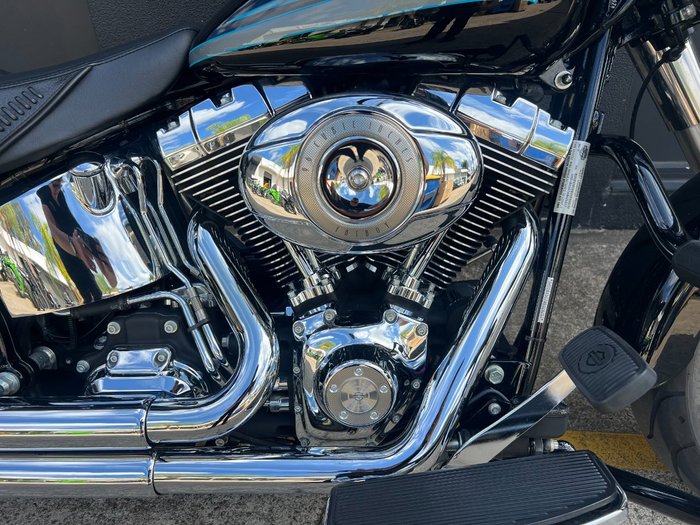 2010 HARLEY-DAVIDSON FLSTF FAT BOY BLACK