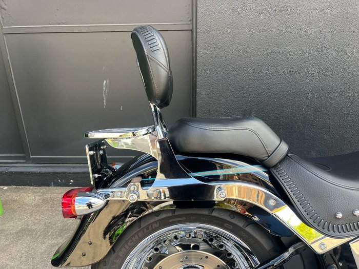 2010 HARLEY-DAVIDSON FLSTF FAT BOY BLACK