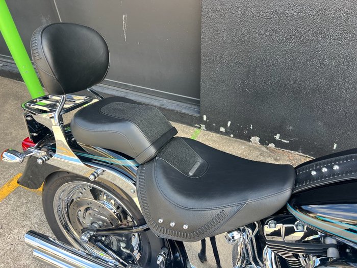 2010 HARLEY-DAVIDSON FLSTF FAT BOY BLACK