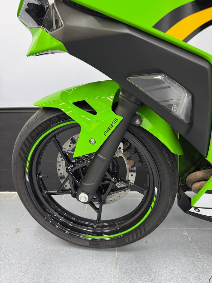 2025 Kawasaki Ninja 500 SE KRT Edition (EX500J) Ninja Green