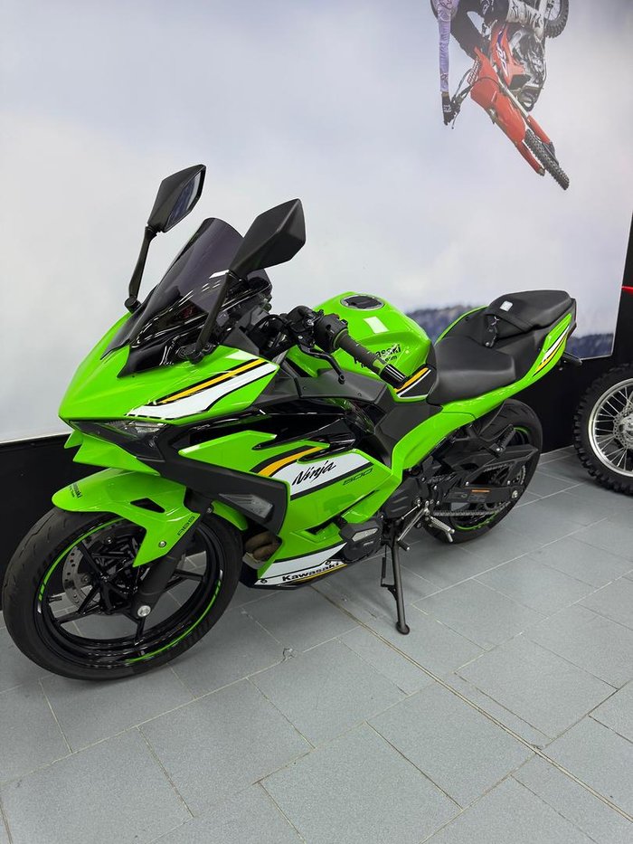 2025 Kawasaki Ninja 500 SE KRT Edition (EX500J) Ninja Green