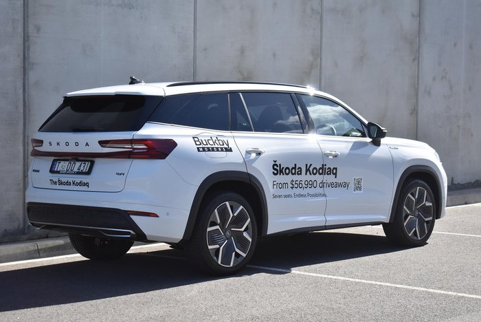 2025 SKODA Kodiaq 140TSI Sportline PS MY25 4X4 Moon White