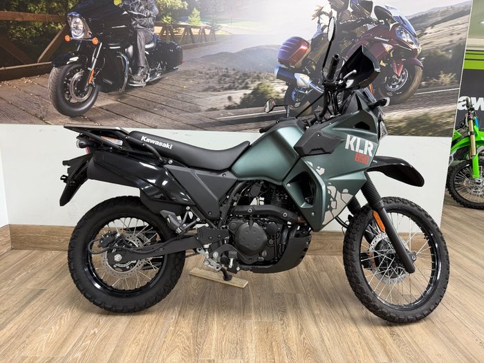 2025 Kawasaki KLR650 (KL650) GREEN