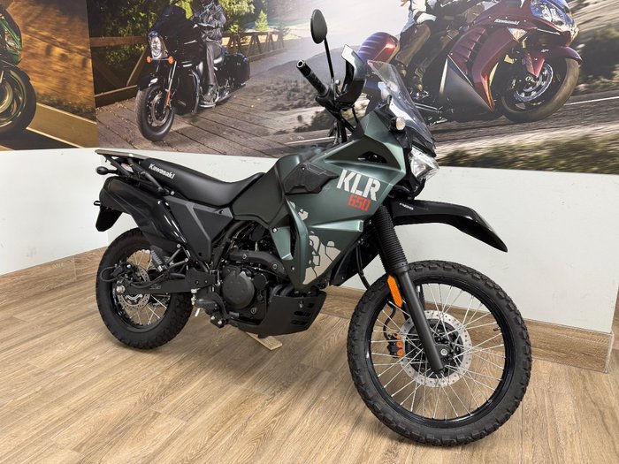 2025 Kawasaki KLR650 (KL650) GREEN