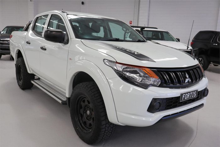 2017 Mitsubishi Triton GLX MQ MY17 4x2 White