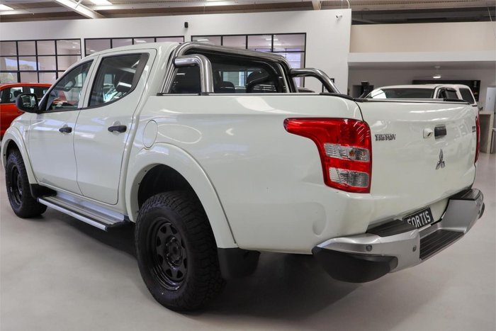 2017 Mitsubishi Triton GLX MQ MY17 4x2 White
