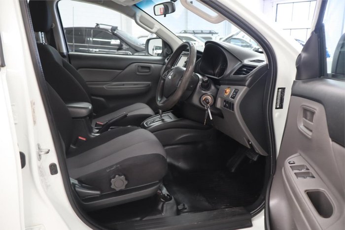 2017 Mitsubishi Triton GLX MQ MY17 4x2 White