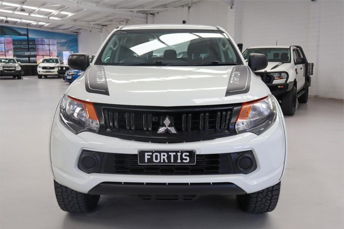 2017 Mitsubishi Triton GLX MQ MY17 4x2 White