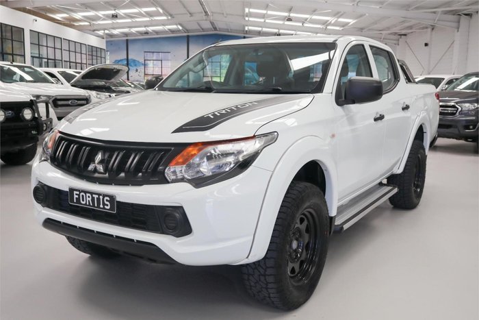 2017 Mitsubishi Triton GLX MQ MY17 4x2 White