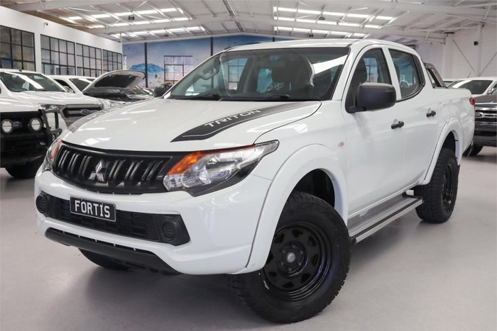 2017 Mitsubishi Triton GLX MQ MY17 4x2 White