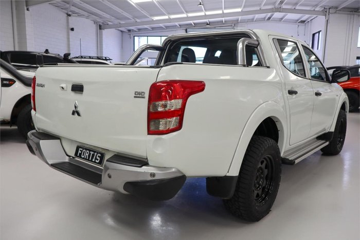 2017 Mitsubishi Triton GLX MQ MY17 4x2 White