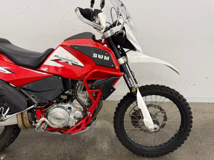 2020 SWM SUPERDUAL X WHITE/ORANGE