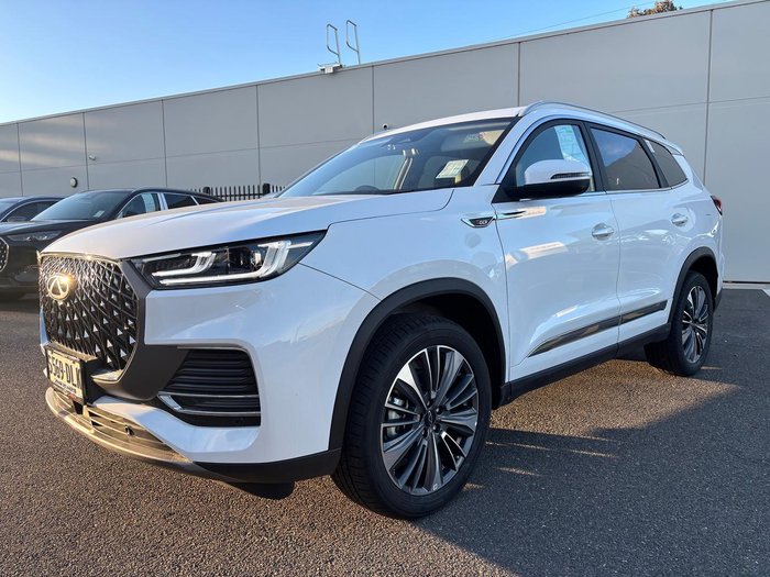 2025 Chery Tiggo 8 Pro Max Ultimate AWD MY24 AWD Lunar White