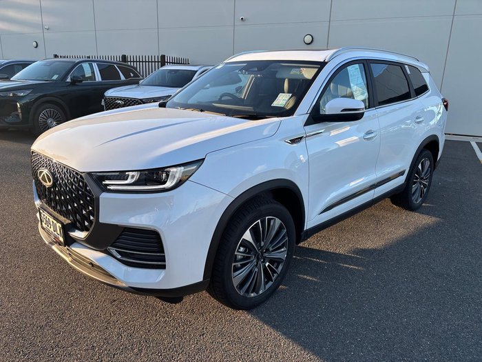 2025 Chery Tiggo 8 Pro Max Ultimate AWD MY24 AWD Lunar White