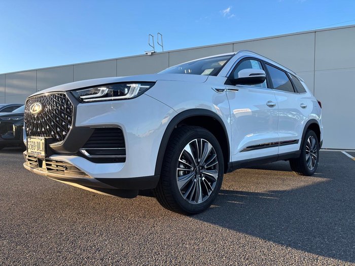 2025 Chery Tiggo 8 Pro Max Ultimate AWD MY24 AWD Lunar White