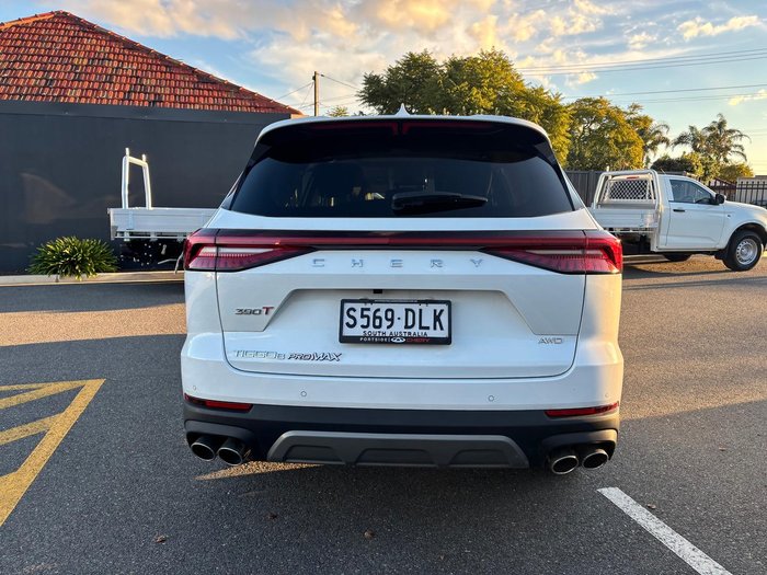2025 Chery Tiggo 8 Pro Max Ultimate AWD MY24 AWD Lunar White