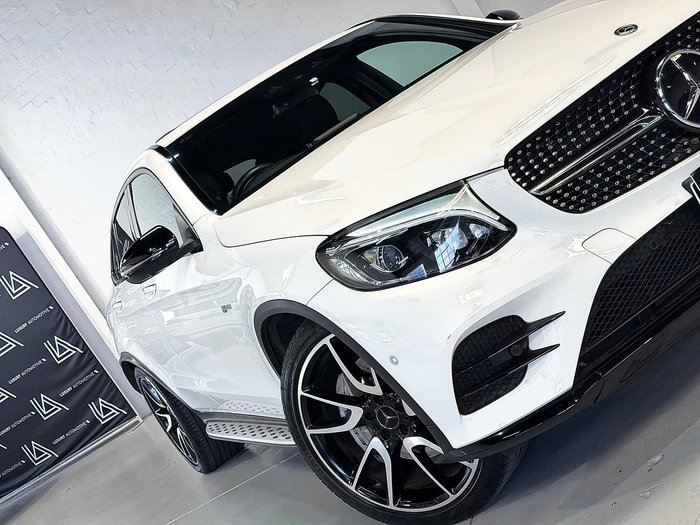 2017 Mercedes-Benz GLC-Class GLC43 AMG C253 Four Wheel Drive Polar White