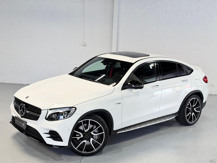 2017 Mercedes-Benz GLC-Class GLC43 AMG C253 Four Wheel Drive Polar White