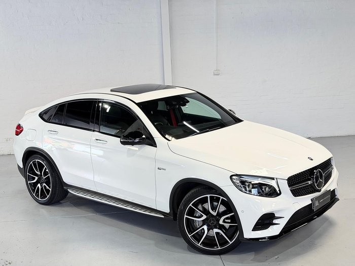 2017 Mercedes-Benz GLC-Class GLC43 AMG C253 Four Wheel Drive Polar White