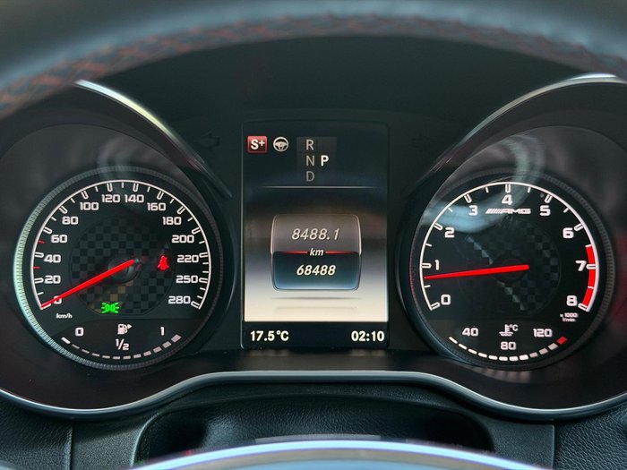 2017 Mercedes-Benz GLC-Class GLC43 AMG C253 Four Wheel Drive Polar White