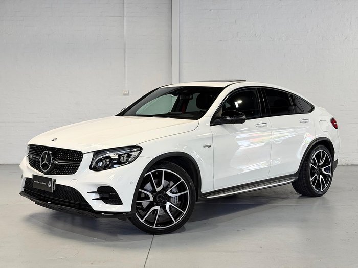 2017 Mercedes-Benz GLC-Class GLC43 AMG C253 Four Wheel Drive Polar White