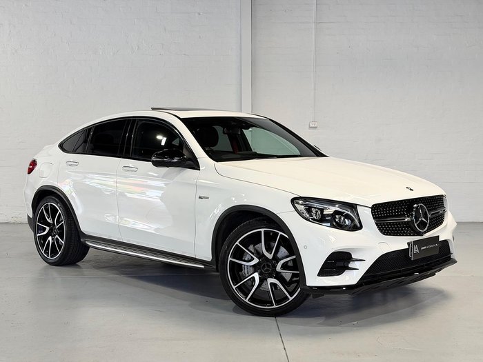 2017 Mercedes-Benz GLC-Class GLC43 AMG C253 Four Wheel Drive Polar White