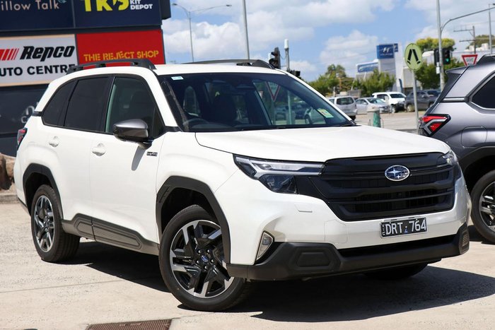 2025 Subaru Forester Hybrid S6 MY26 AWD Crystal White