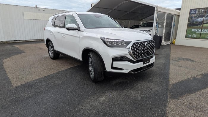 2025 KGM Rexton Ultimate Y461 MY26 4X4 Dual Range Grand White